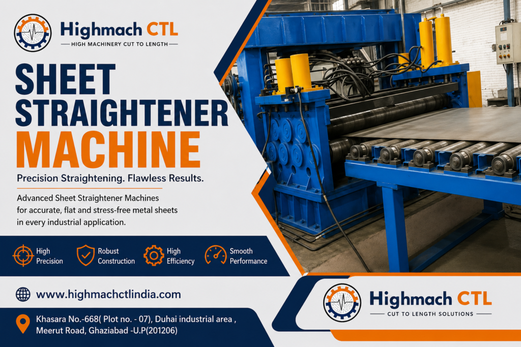 Sheet Straightener Machine